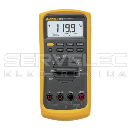 Multímetro Digital Com Display Retroiluminado 83v Fluke